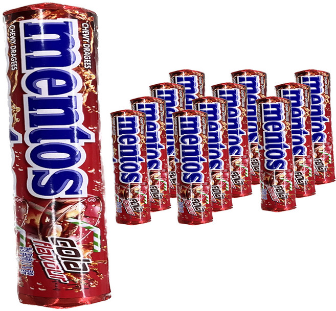 멘토스 콜라향, 37.5g, 12개