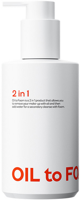 자민경 투인원 클렌징 오일 투 폼 레드, 200ml, 1개