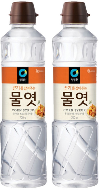 청정원 물엿, 700g, 2개