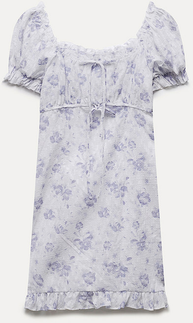 미쏘 여성용 프릴 미니 원피스