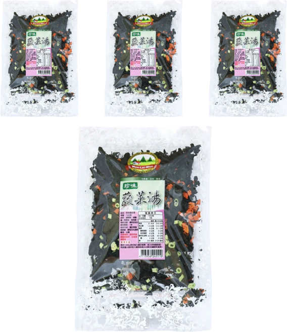 WON LAI WON 旺來旺 珍味蔬菜湯, 70g, 4包