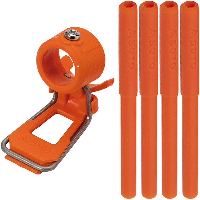 SOTO 蜘蛛爐專用點火組 ST-3106RG 紅色 2g 4支, 1組