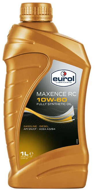 eurol 曜樂 MAXENCE RC 全合成機油, 1瓶, 10W/60, 1L
