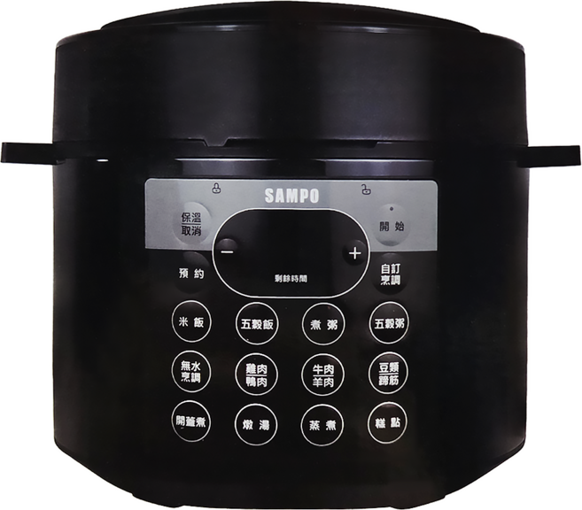 SAMPO 聲寶 微電腦多功能萬用鍋 5L, KC-B21051L, 黑色