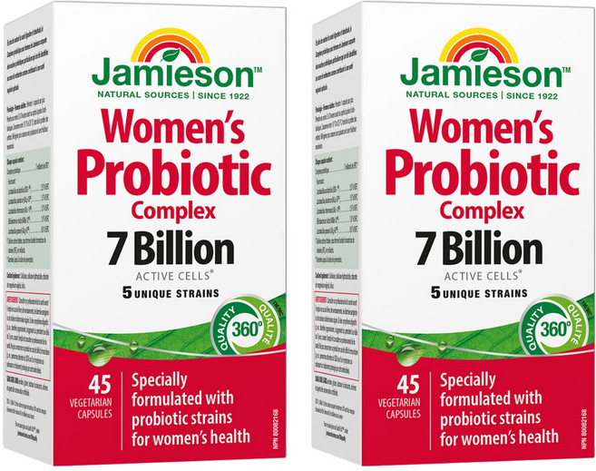 Jamieson 健美生 淨美舒女性專用益生菌膠囊, 45顆, 2盒