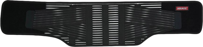 AOLIKES 奧力克斯 鋼板運動護腰帶 7996, 1個, 黑色