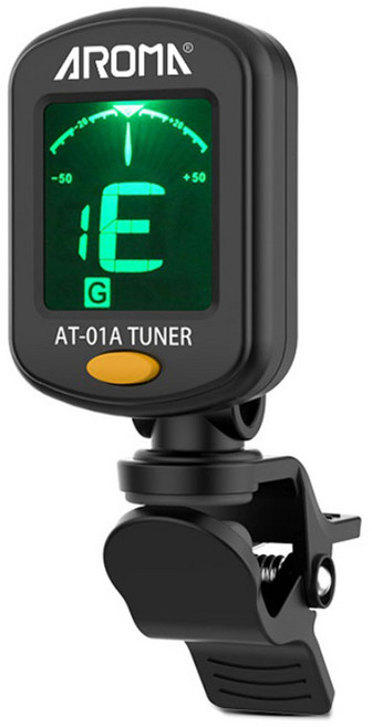 마카롱 기타튜너 기타튜닝기 7컬러, 1개