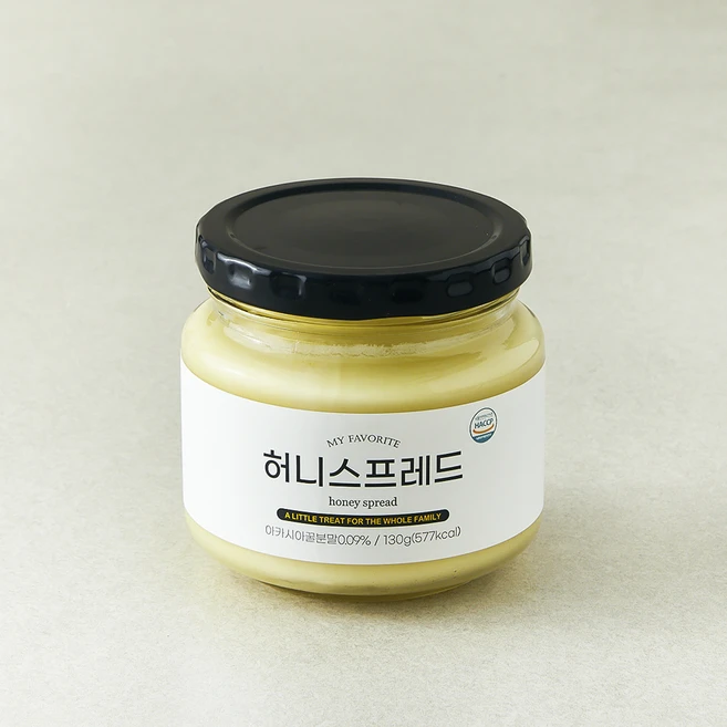 프프프베이커리 프프프 허니 스프레드, 130g, 1개 - 쿠팡