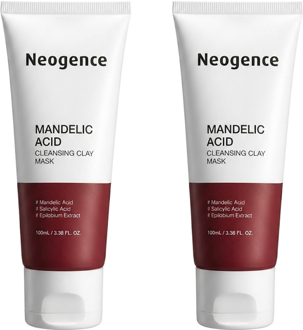 Neogence 霓淨思 杏仁酸毛孔深層清潔泥膜 100ml, 2條, 1入