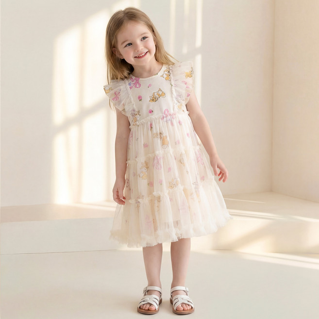 헤이미니 디즈니 미스버니 로망스 리본 샤프릴 원피스