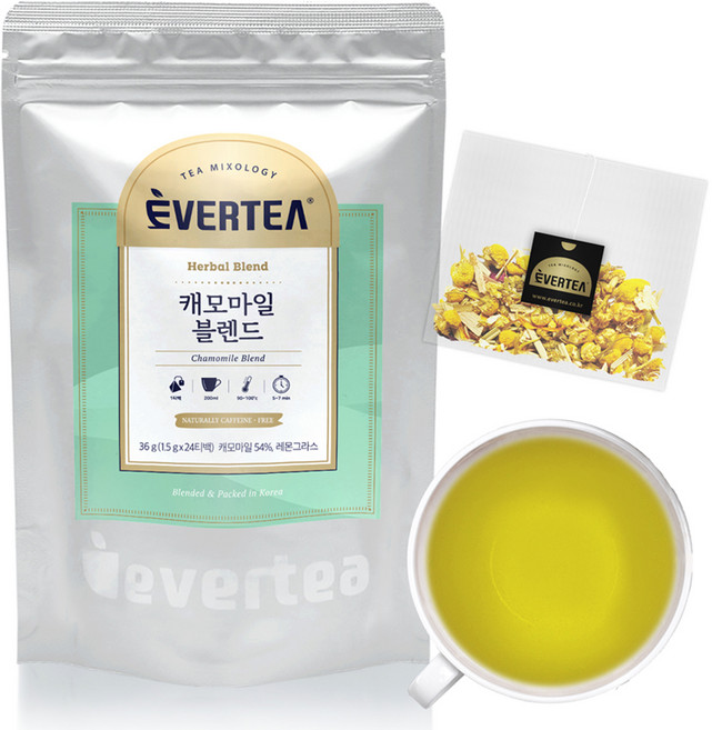 에버티 캐모마일 블렌드 삼각티백, 1.5g, 24개입, 1개