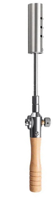 Mountainhiker 山之客 沙比利噴槍 短款, 銀色 + 原木色, 1個