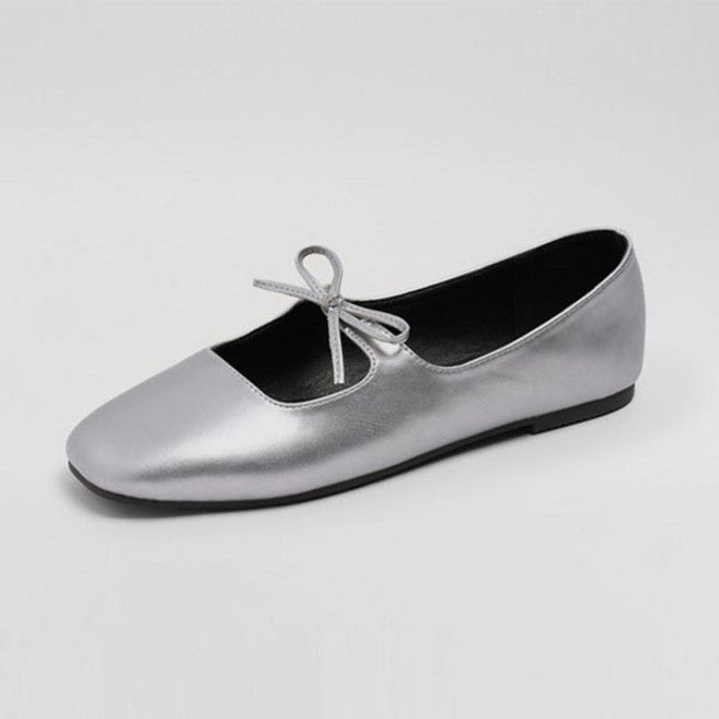 착한구두 티퍼 리본 메리제인 플랫슈즈 PMLTS1h1150