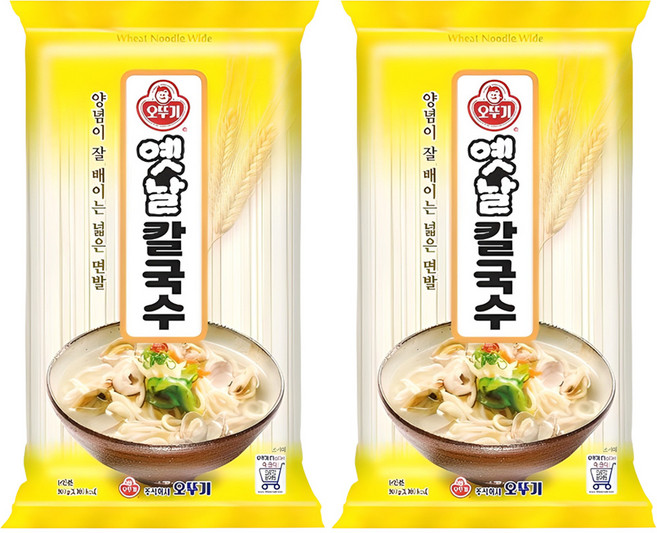 오뚜기옛날 칼국수, 900g, 2개