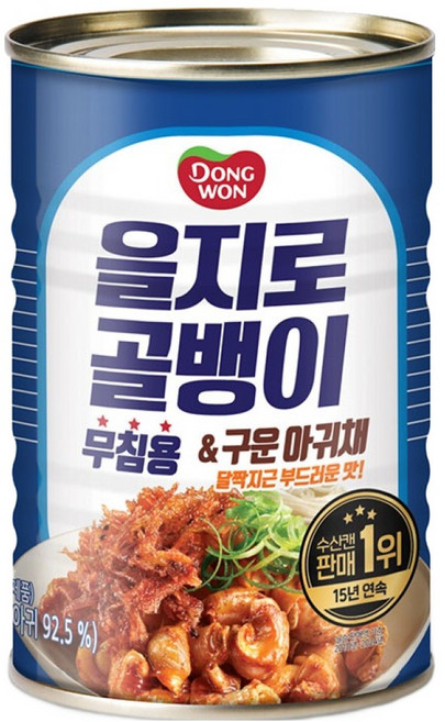동원 을지로골뱅이 앤 구운아귀채, 300g, 1개