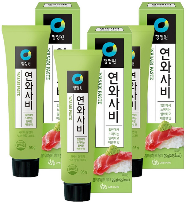 청정원 연와사비, 95g, 3개