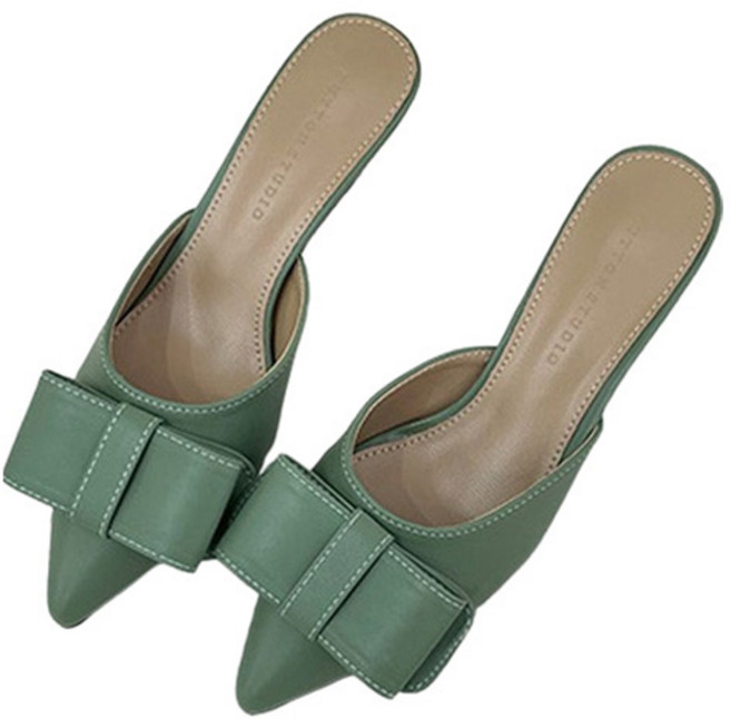 안다로미 여성용 율리아 리본 블로퍼 힐