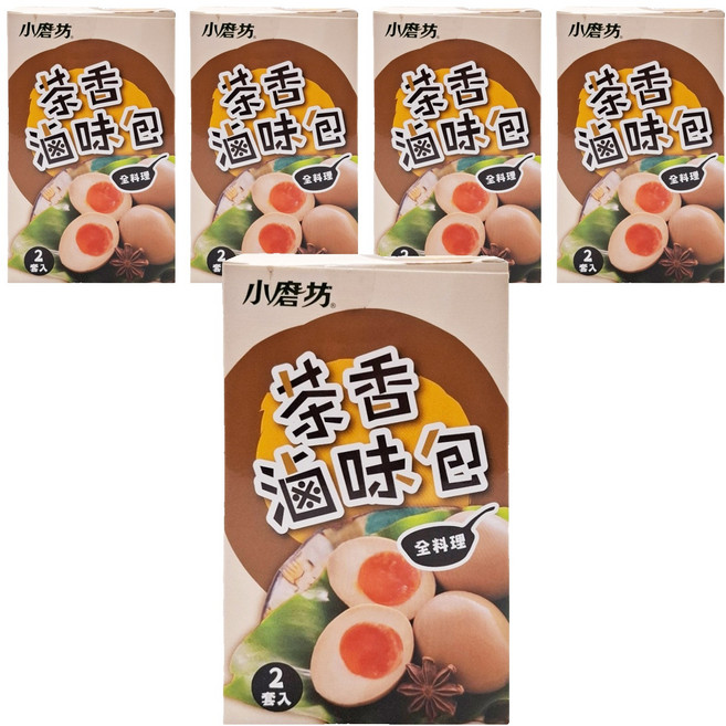 小磨坊 茶香滷味包, 40g, 5個