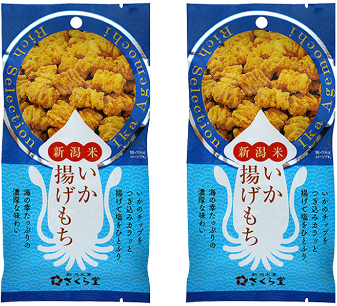 櫻花堂 RS 濃厚魷魚仙貝, 30g, 2包