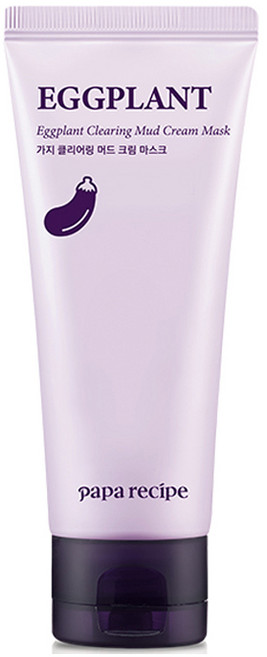 파파레서피 가지 클리어링 머드 크림 마스크 100ml, 1개입, 1개