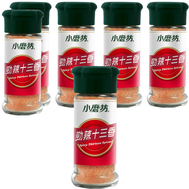 小磨坊 勁辣十三香, 30g, 6瓶