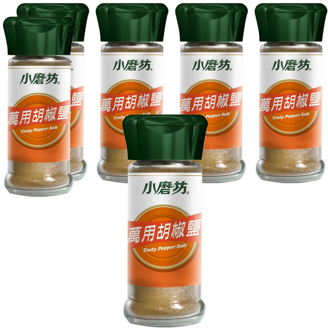 小磨坊 萬用胡椒鹽, 45g, 6瓶