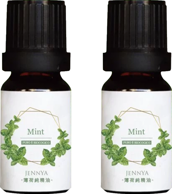 JENNYA 婕妮雅 薄荷純精油, 10ml, 2瓶