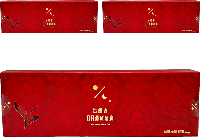 HOHOCHA 喝喝茶 頂級台茶18號 紅玉, 2.2g, 20包, 3盒