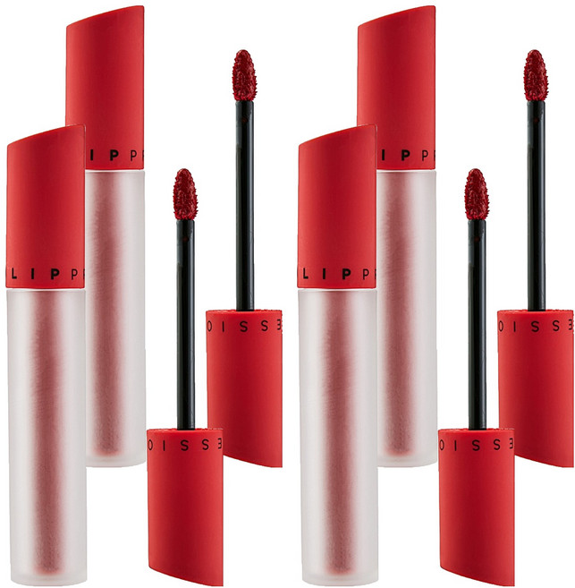 정샘물 립프레션 시스루 틴트, 루비베일, 4개