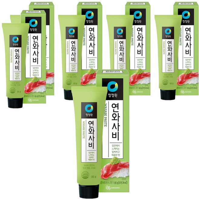 청정원 연와사비, 95g, 6개