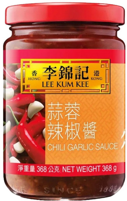 李錦記 蒜蓉辣椒醬 蒜香濃郁, 368g, 1罐