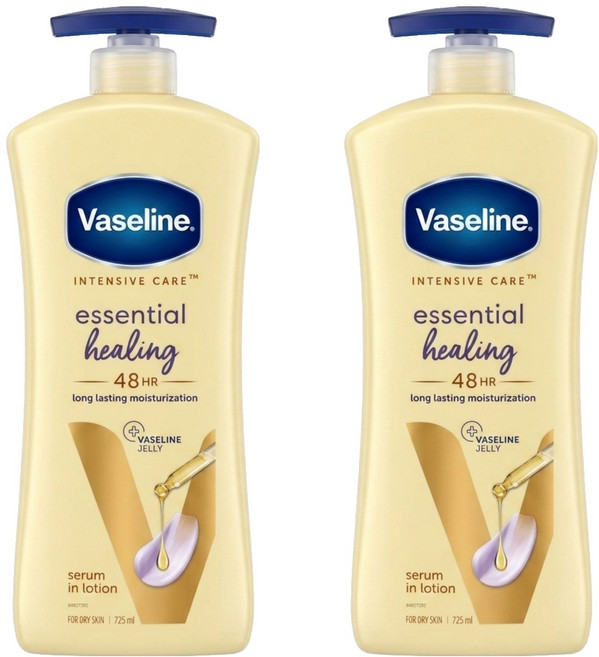 Vaseline 凡士林 身體乳液 全效滋養, 2瓶, 725ml