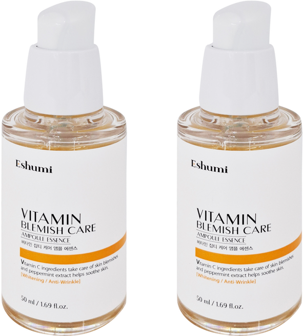 ESHUMI 靚白C活顏保濕精華, 50ml, 2瓶