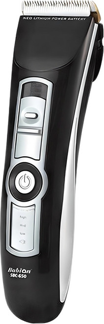 바비온 네오리튬 반려동물 이발기 SBC-650, 블랙, 1개