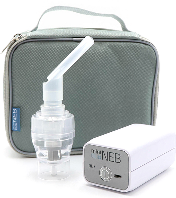 미니넵 휴대용 충전식 네블라이저, 1개