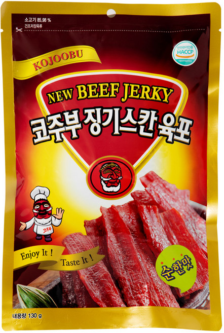 코주부 징기스칸 육포 순한맛, 130g, 1개