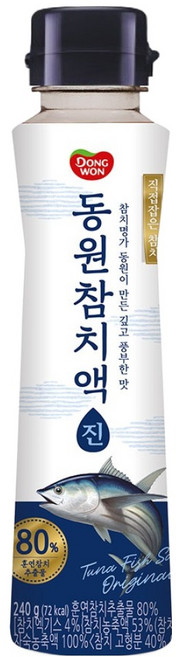 동원 참치액 진, 240g, 1개