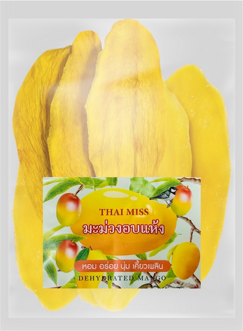 thai miss 泰想念 泰國芒果乾, 200g, 1包