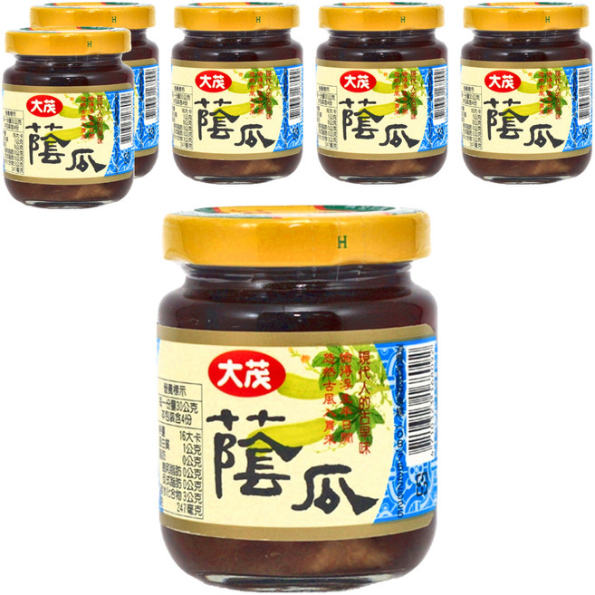 大茂 蔭瓜, 120g, 6罐