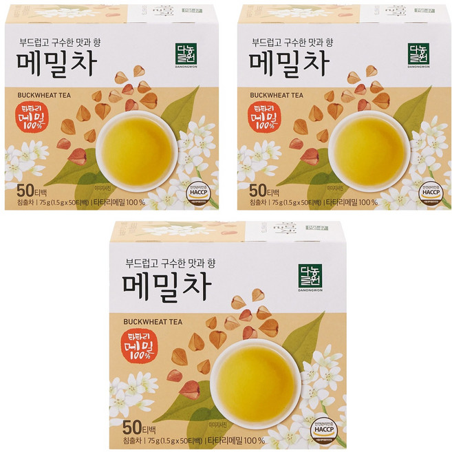 다농원 메밀차 구수한맛, 1.5g, 50개입, 3개