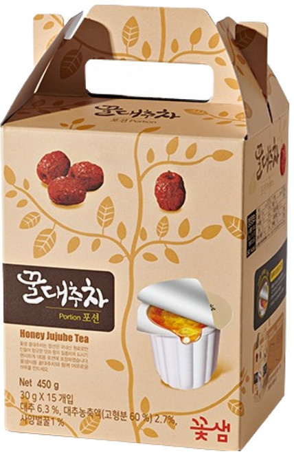 꽃샘 꿀대추차 포션, 30g, 15개입, 1개
