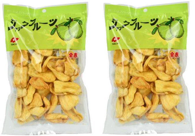 TONG JIH 統記食品 波蘿蜜脆片, 100g, 2包