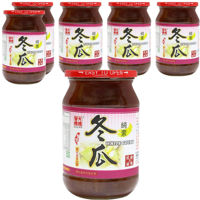 譽方媽媽 蔭冬瓜, 380g, 6罐