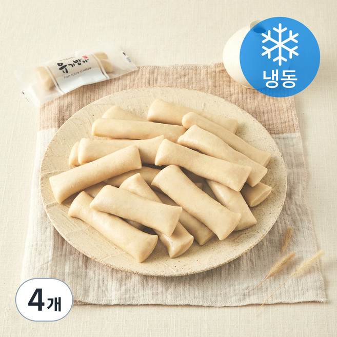 유기방아 현미가래떡 (냉동), 1kg, 1개입, 4개