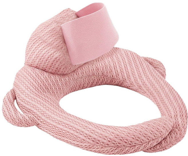 OhBabyLying 讓寶寶躺躺 餵奶枕 網眼款, 粉色