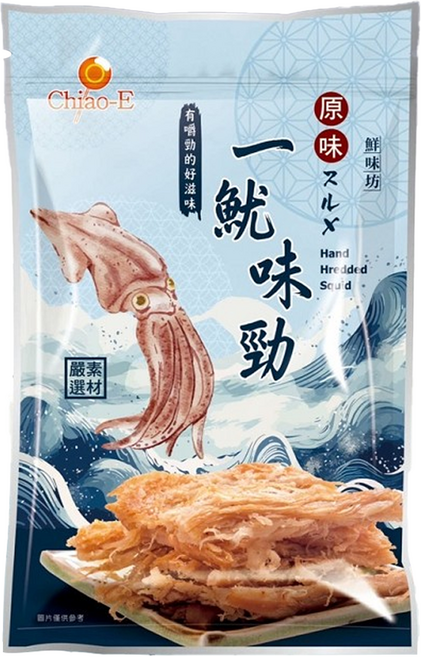 Chiao-E 巧益 一魷味勁 手撕魷魚