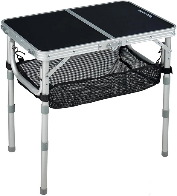 Naturehike 挪客 鹿野 可手提升降折疊桌 L01, 銀色 + 黑色