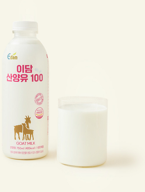 이담 산양유 100, 1개, 750ml