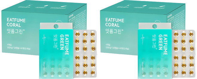 EATFUME 口氣清新晶球 薄荷味, 8盒, 3.12g