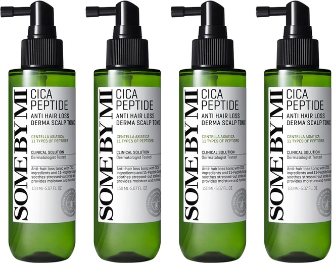 썸바이미 시카 펩타이드 안티 헤어로스 더마 스칼프 토닉, 150ml, 4개 - 쿠팡